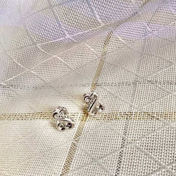 Kay Jewelers Jane Seymour Open Heart Earrings, 925 Sterling Silver Earrings - Picture 13 of 13